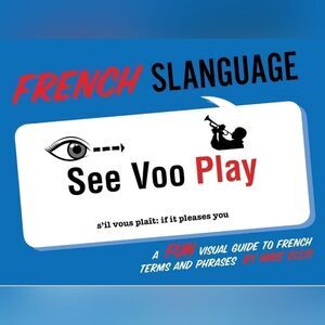 🩵NWT French Slanguage Paperback Book